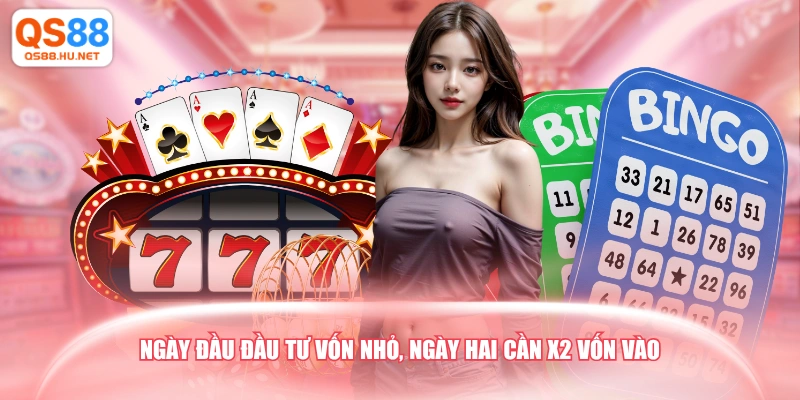 Ngày đầu đầu tư vốn nhỏ, ngày hai cần x2 vốn vào